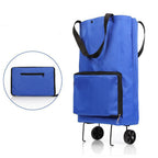 Opvouwbare Boodschappentrolley Met Wielen Voor Comfortabel Winkelen