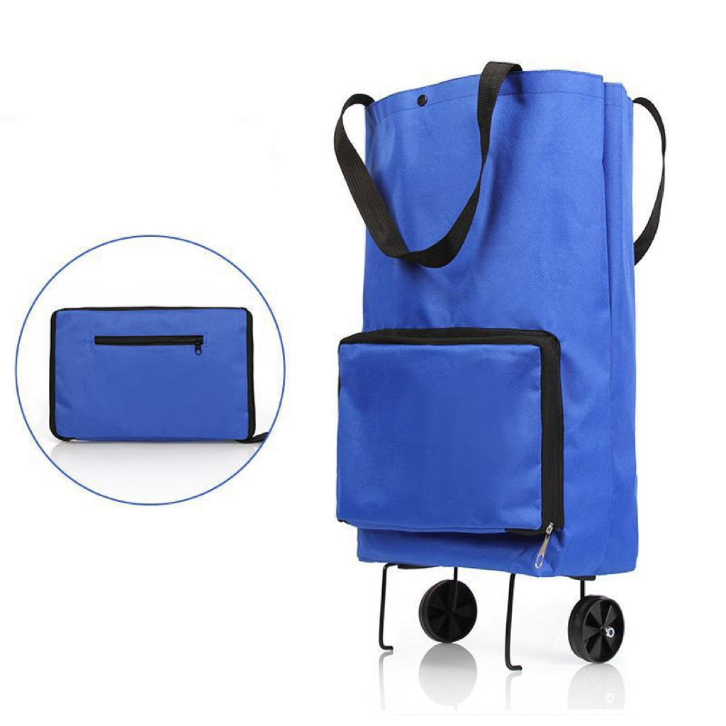 Opvouwbare Boodschappentrolley Met Wielen Voor Comfortabel Winkelen