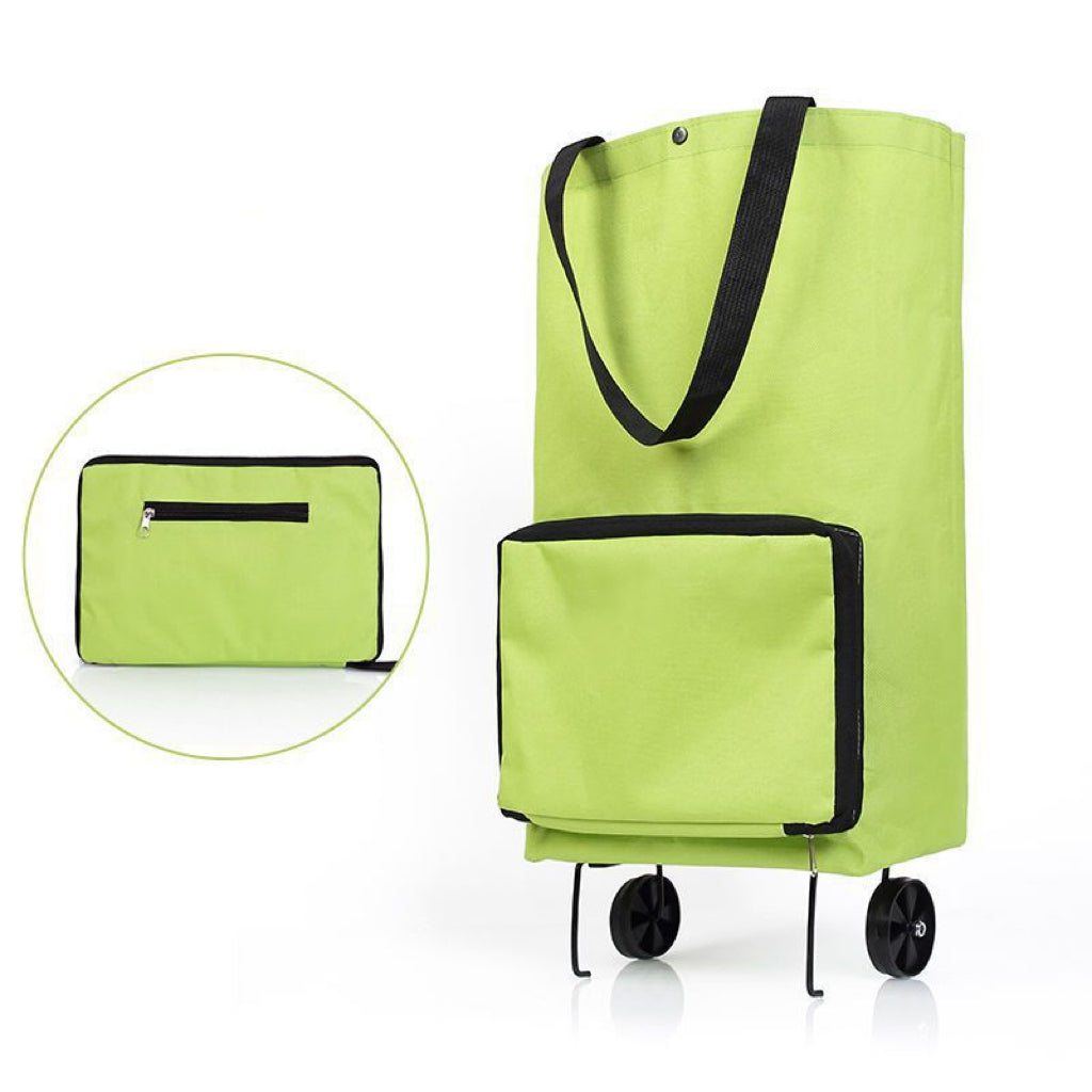 Opvouwbare Boodschappentrolley Met Wielen Voor Comfortabel Winkelen