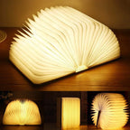 Tafellamp in Boekvorm met Warm Ledlicht