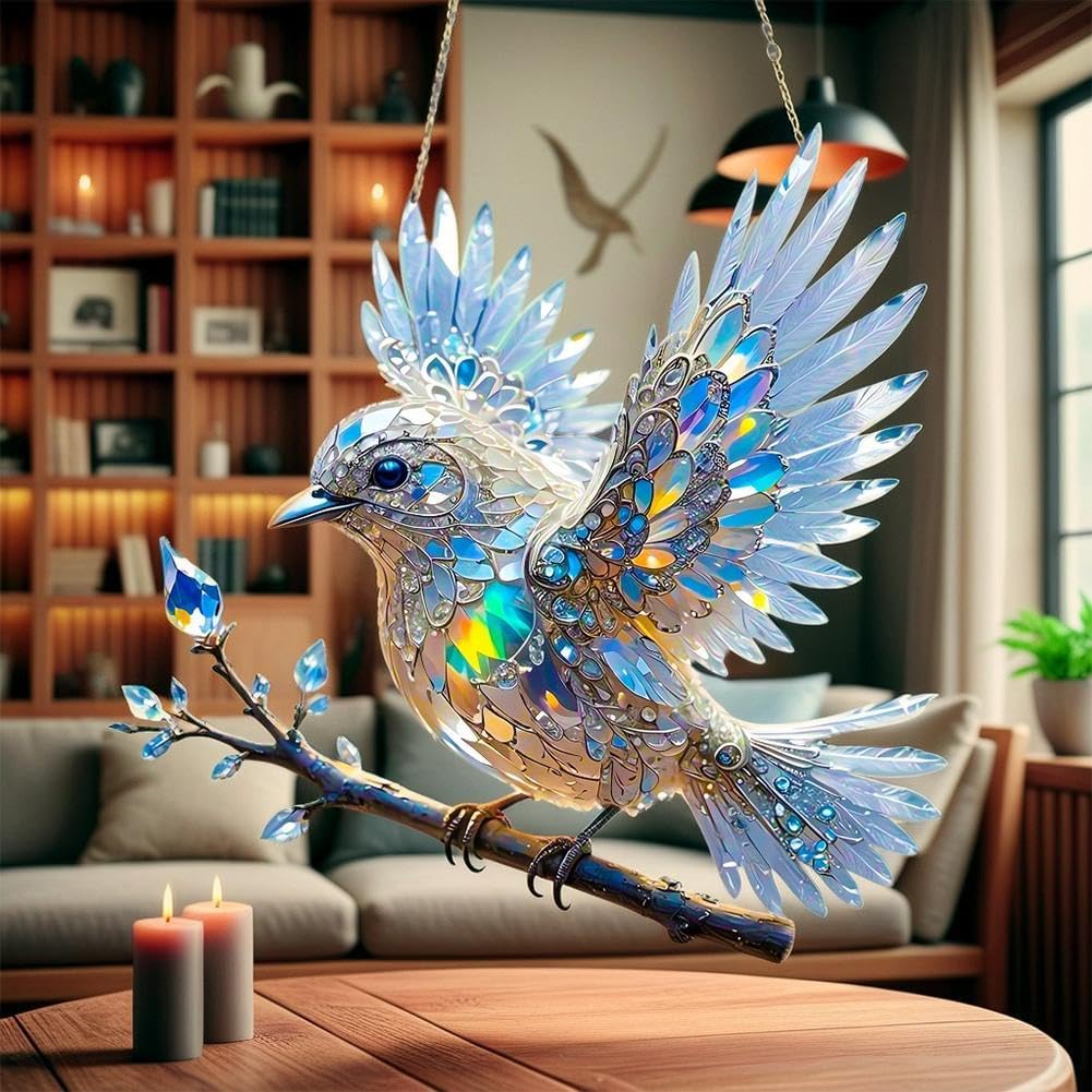 Kristal Vogel Decoratie Acryl Lichtreflectie