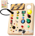 Montessori Licht en Schakelbord voor Zintuiglijk Spel