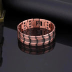 Koperen Magnetische Armband met Verstelbare Pasvorm voor Dagelijks Gebruik