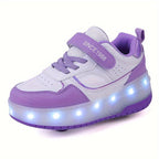 LED Rolschaats Sneakers Voor Kinderen Met Verlichte Wielen