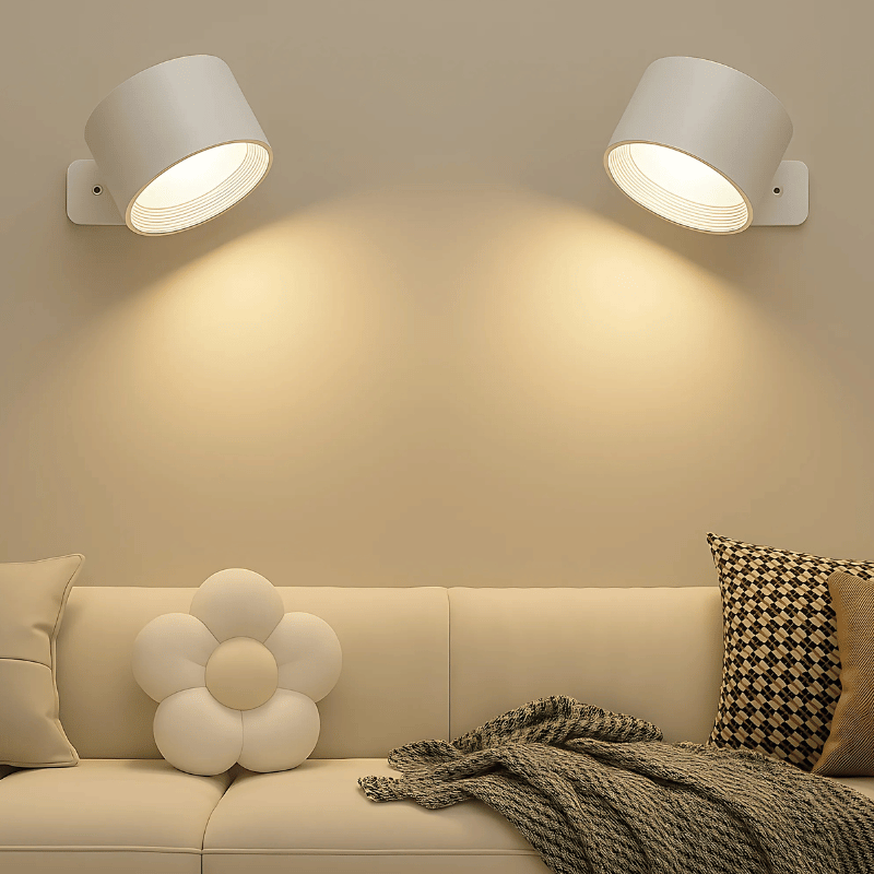 Wandlamp met Draaibare Kop en Rustig Licht