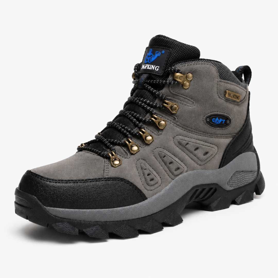Heren Orthopedische Wandelschoenen met Slipvaste Zool voor Outdoor Gebruik