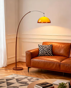 Boogvloerlamp met Elegante Boogarm en Zachte Ruimteverlichting