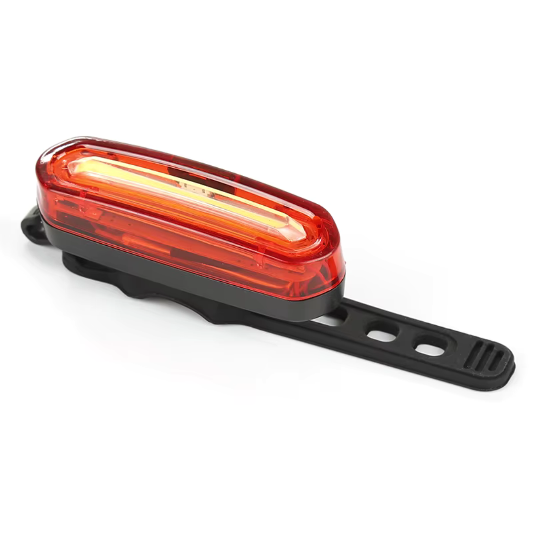 USB Oplaadbaar Fietsachterlicht met COB LED en IPX5 Waterdicht Ontwerp
