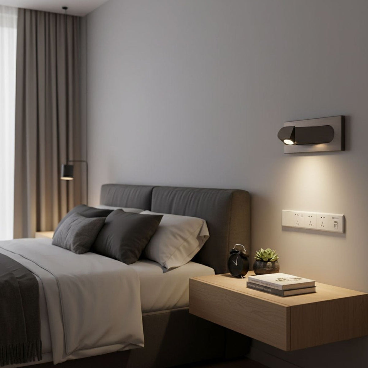 Metalen Wandlamp Met Compact Ontwerp En Zachte Lichtkleuren Voor Moderne Ruimtes