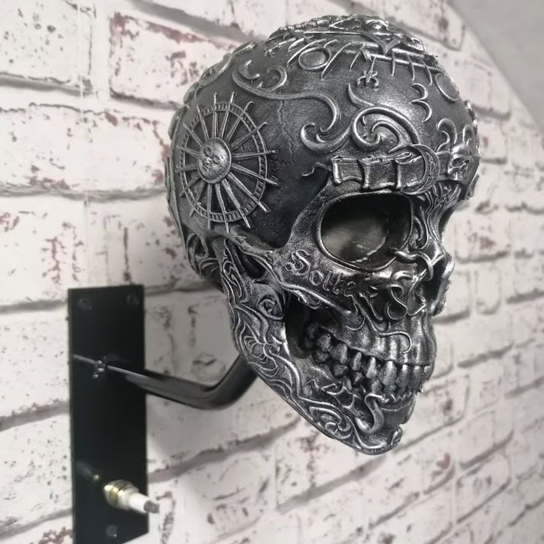 Schedel Helmhouder voor Motorhelm en Jas