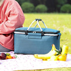 Opvouwbare Koeltas Met 18 Liter Inhoud Voor Picknicks, Reizen En Outdoor Activiteiten