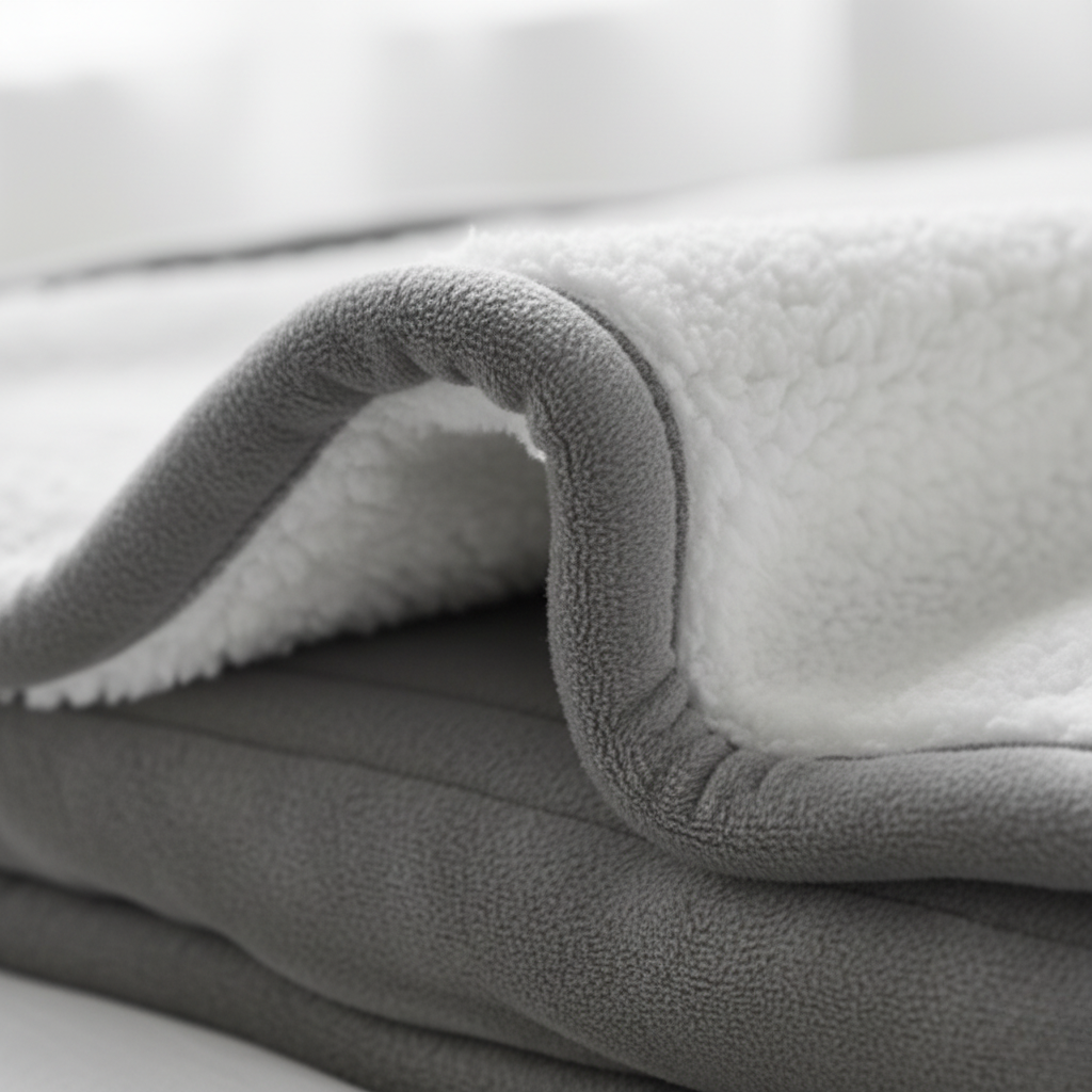 Elektrische Fleece Deken met Instelbare Warmte en Zachte Comfortstructuur