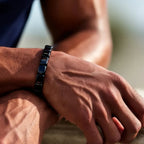 Verstelbare Hematiet Armband met Tijdloos Design