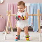 Babysokken En Armband Met Geluid Voor Vroege Ontwikkeling En Dagelijks Spel