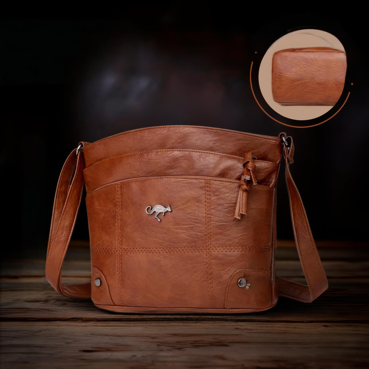 Dames Handtas met PU en Tijdloze Elegante Vorm