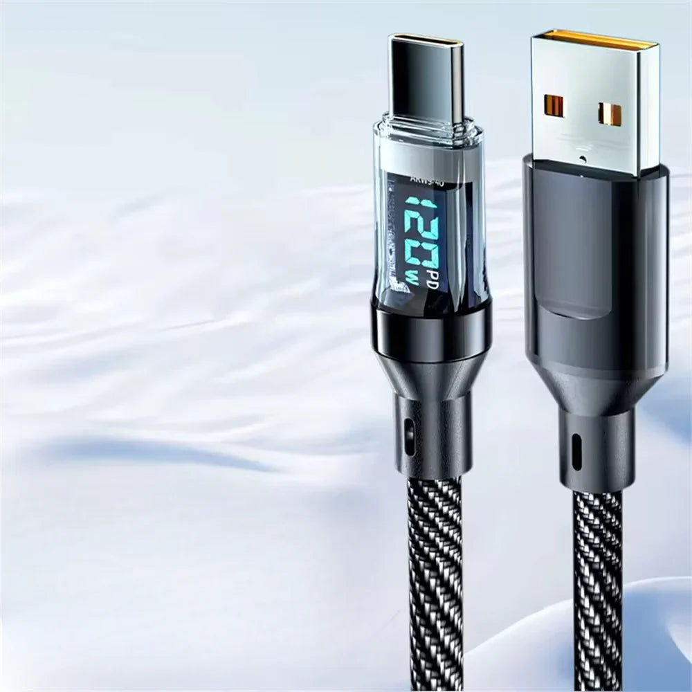 Snelle Type‑C Kabel Met LED Voor Krachtige En Veilige Oplading