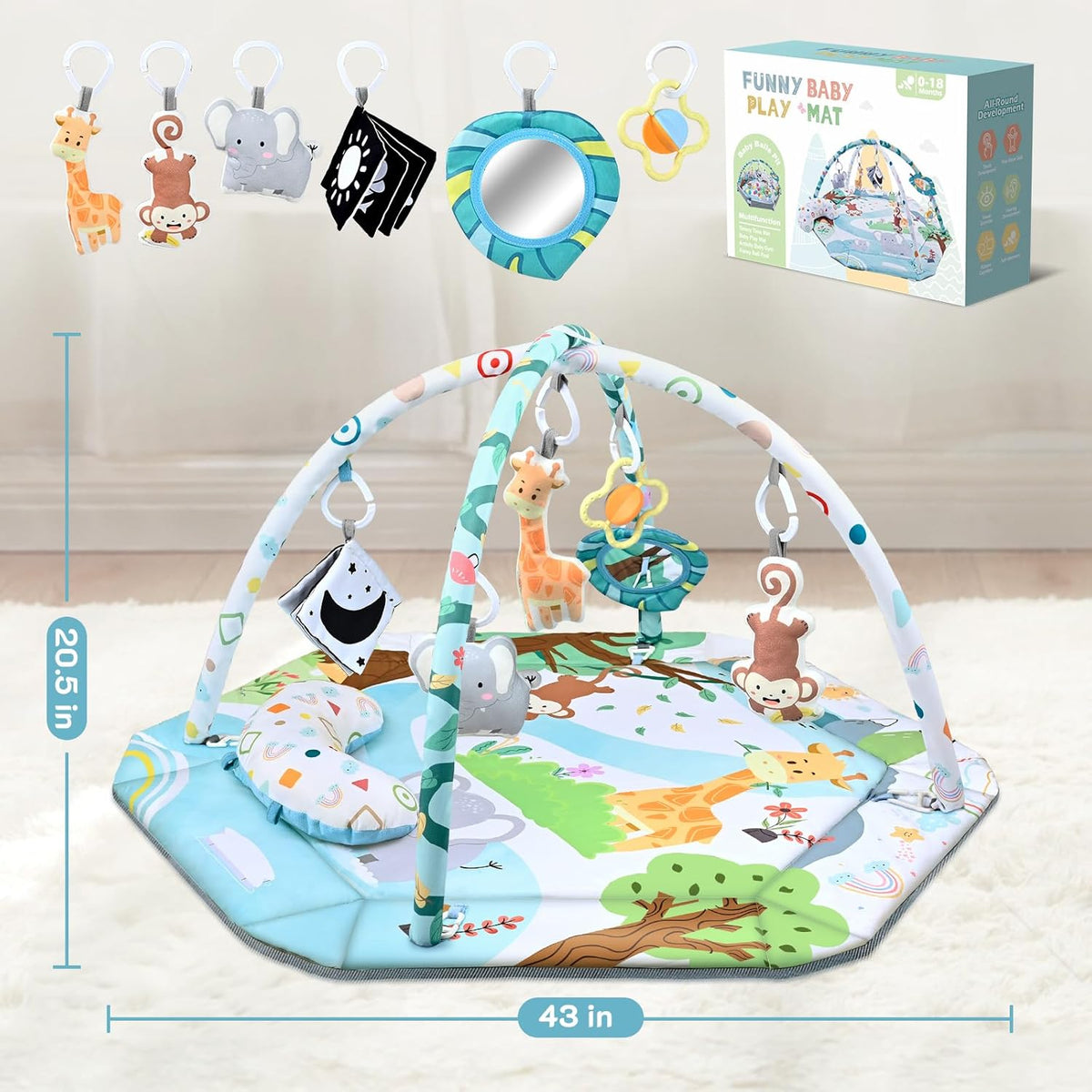 Multifunctioneel Speelkleed voor Baby’s Ontwikkeling