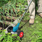 Draadloze 36V Grastrimmer met Wielen voor Efficiënt Tuinonderhoud