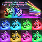 Motor Ledset Met 12 Strips Voor Kleureffecten En Veiligheidsverlichting