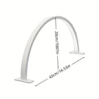 Halvemaanvormige LED-bureaulamp met verstelbaar licht en USB-voeding