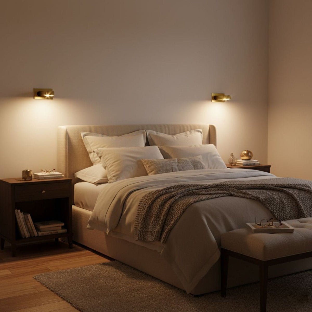 Metalen Wandlamp Met Compact Ontwerp En Zachte Lichtkleuren Voor Moderne Ruimtes
