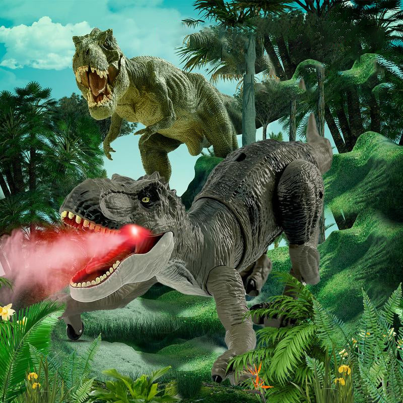 Afstandsbediende Dinosaurus met Mistfunctie en Realistische Bewegingen