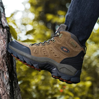 Heren Orthopedische Wandelschoenen met Slipvaste Zool voor Outdoor Gebruik