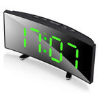 Digitale Wekker met Groot LED Display en Automatische Dimbare Verlichting