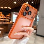 iPhone-hoesje met aluminium frame en geïntegreerde lensbescherming