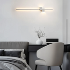 Aluminium Wandlamp met Warm Ledlicht