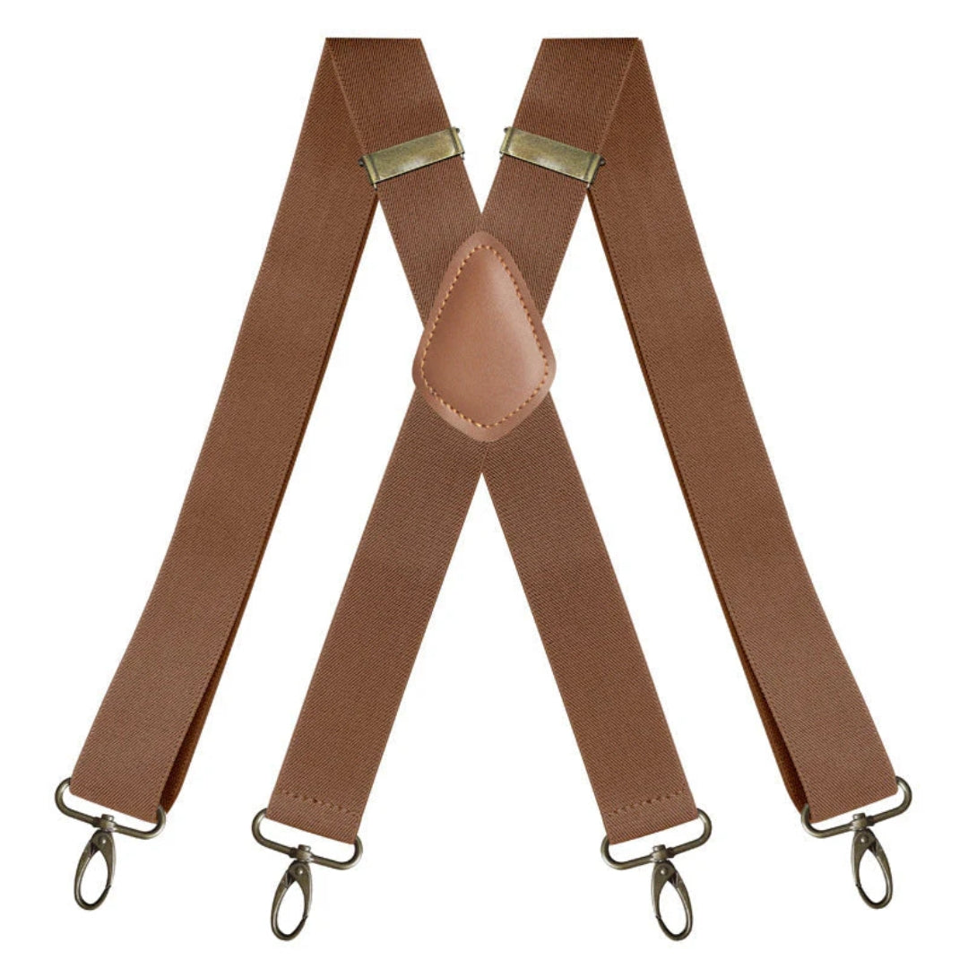 Verstelbare X-Vorm Bretels met Metalen Clips