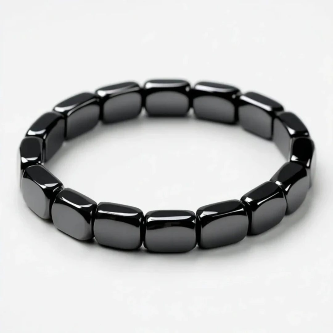 Verstelbare Hematiet Armband met Tijdloos Design