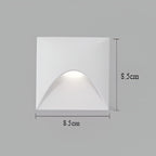 Wandlamp Met Mat Metalen Behuizing En Optionele Sensor Voor Strakke Halverlichting