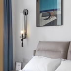 Wandlamp met Verticale Glasstructuur en Zachte Moderne Sfeerverlichting