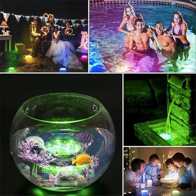 Onderwaterlamp met Afstandsbediening en Meerkleurige Lichtstanden