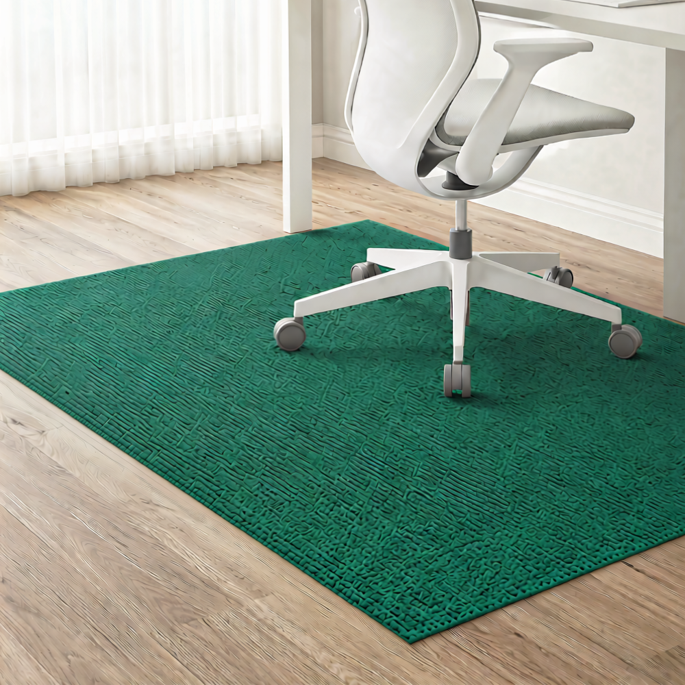 Bureaustoelmat Voor Vloerbescherming En Soepel Rollen Van Stoelen