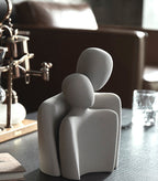 Abstracte Keramische Omhelzing voor Moderne Interieurs