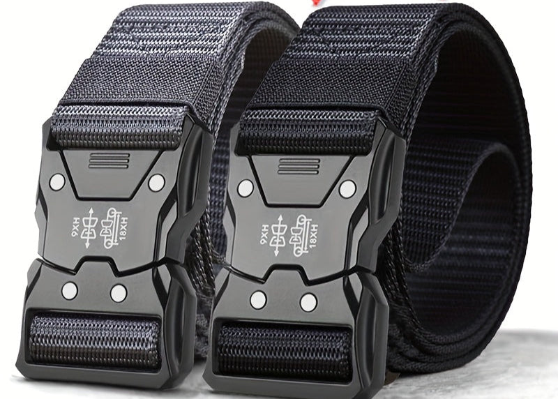 Nylon Outdoor Riemenset met Snelle Metalen Gesp