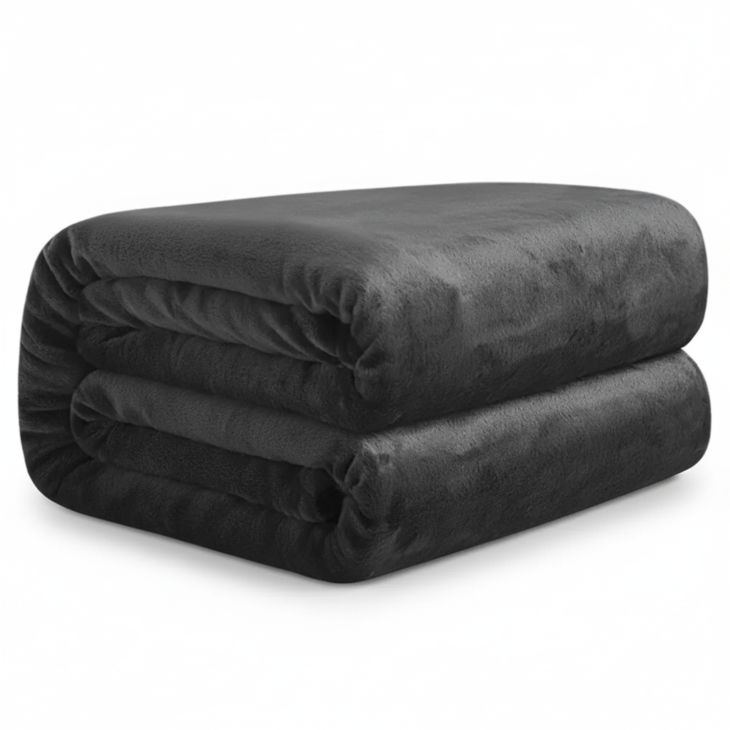 Flanellen Fleece Deken Met Zachte Warmte En Dagelijkse Lichtgewicht Comfort