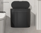Automatische Sensorprullenbak van 9 Liter met Wandmontage en Waterdichte Constructie