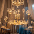 LED‑Ballonnen 45 cm Warmwit Licht Herbruikbaar 10‑Pack