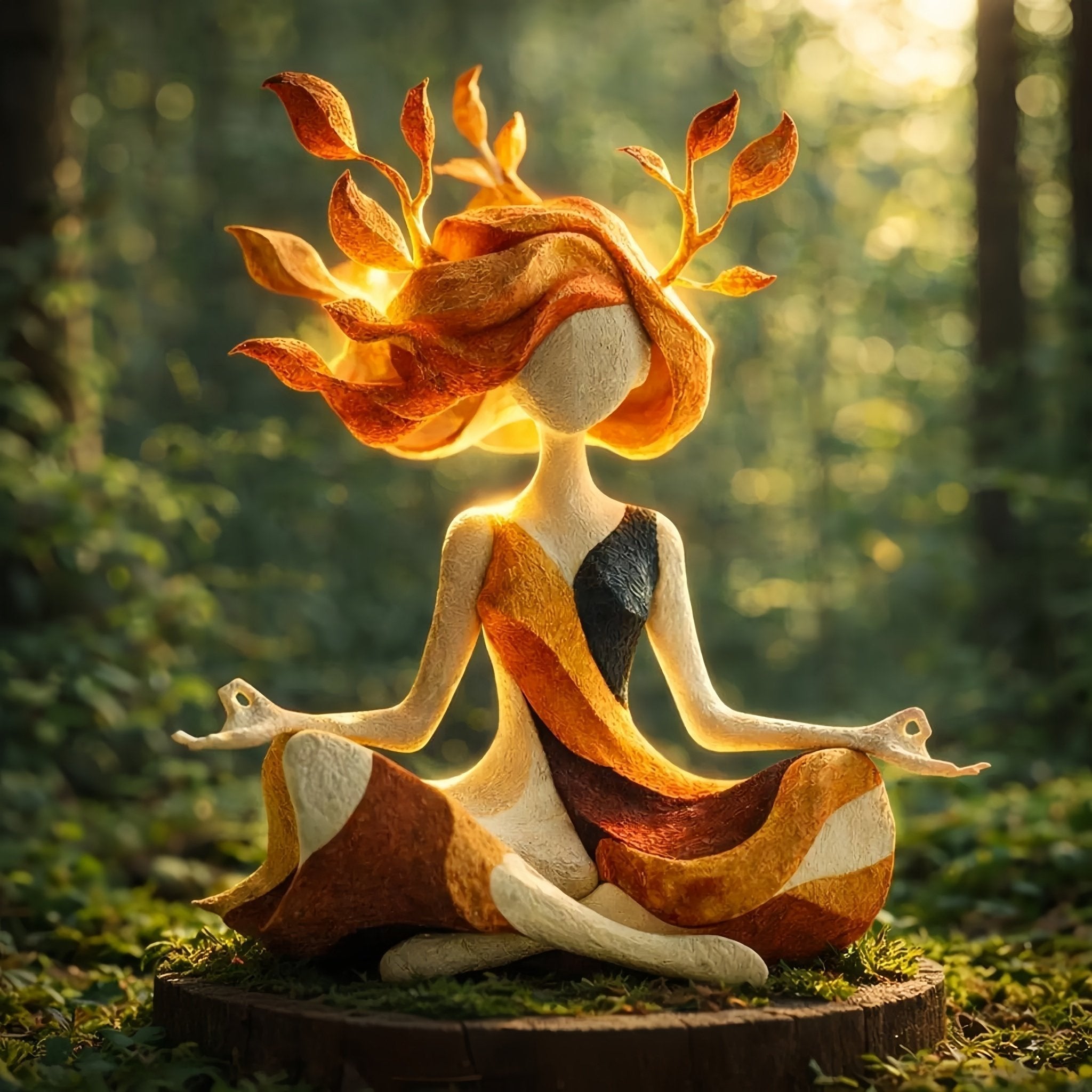 Handgemaakte Yoga‑Decoratie voor Rust en Natuurlijke Elegantie in Huis