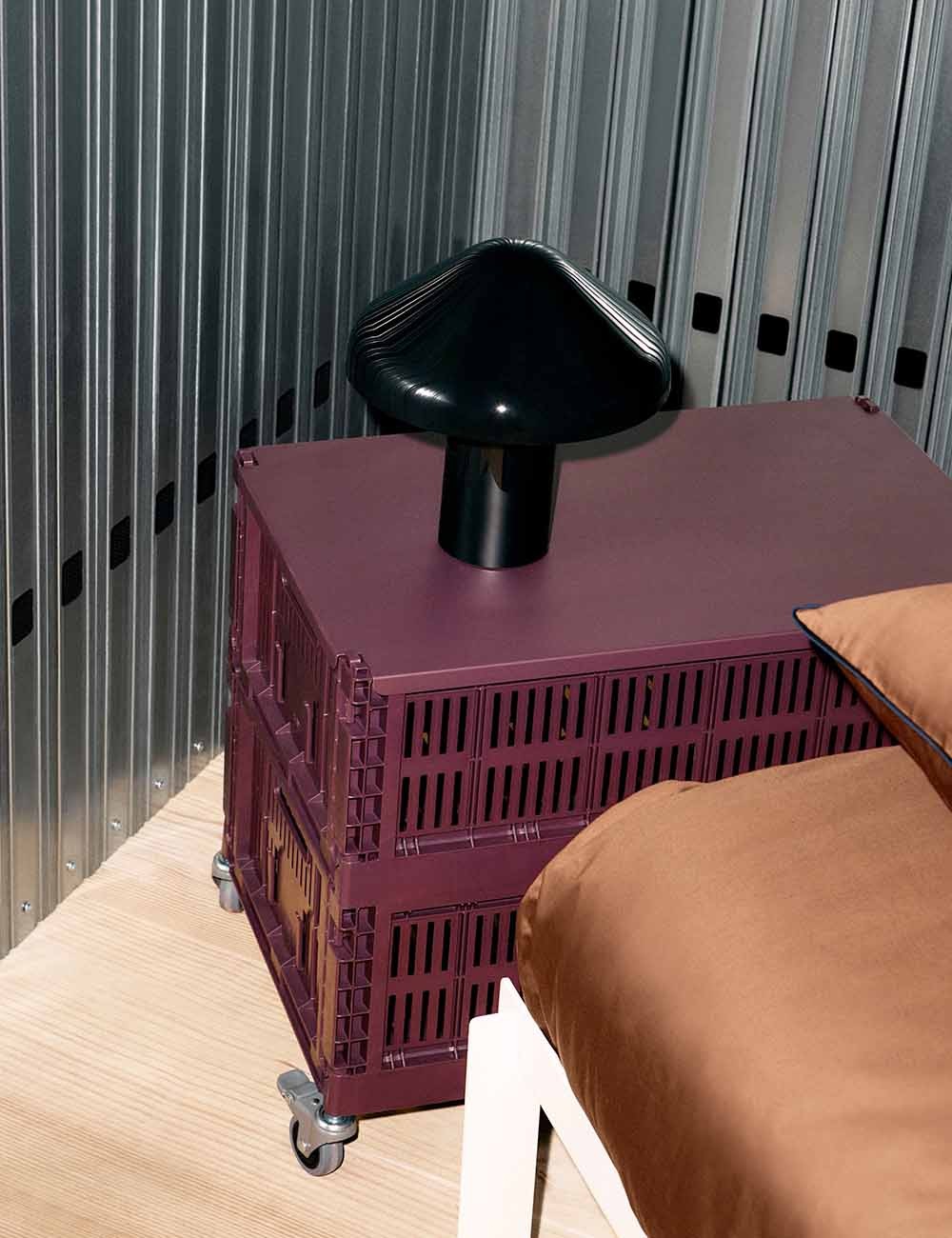 Opbergdozen van Gerecycled Plastic met Geperforeerd Ontwerp