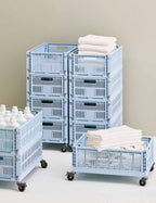 Opbergdozen van Gerecycled Plastic met Geperforeerd Ontwerp