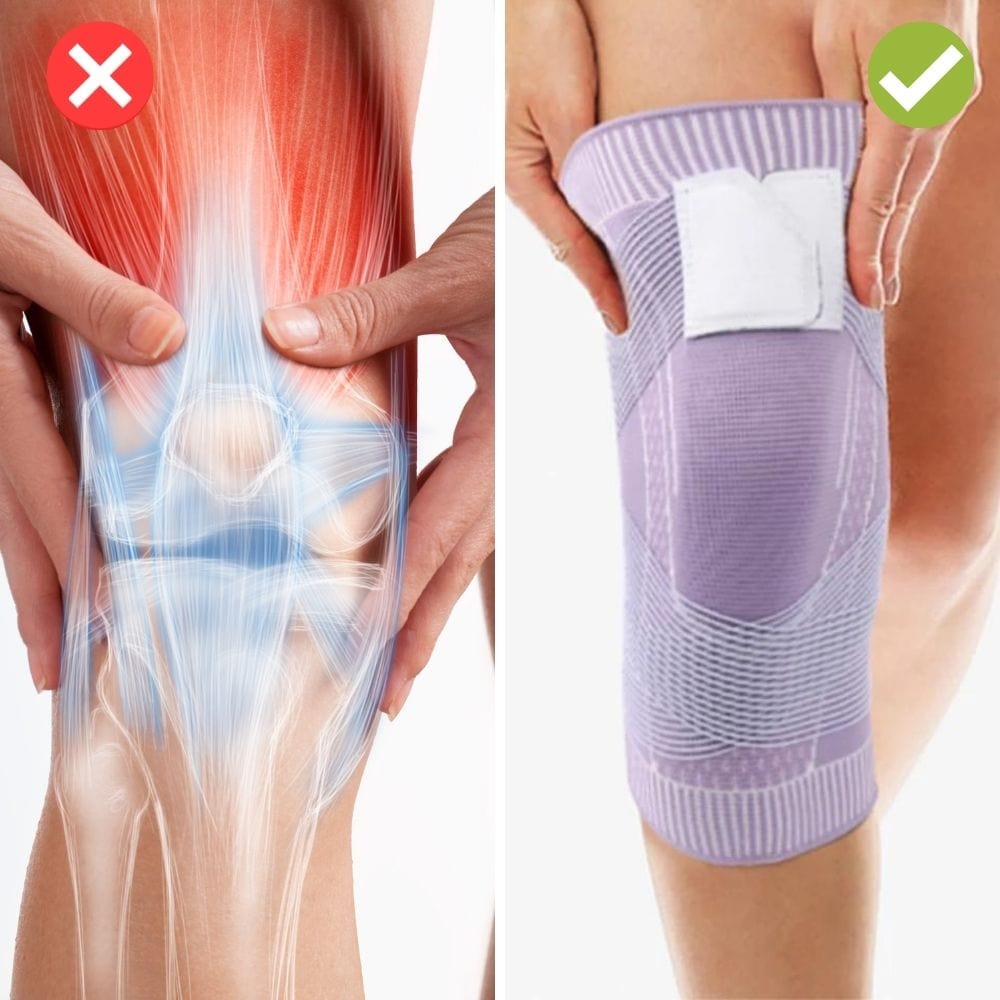 Kniebandage voor Directe Ontlasting en Vrije Beweging