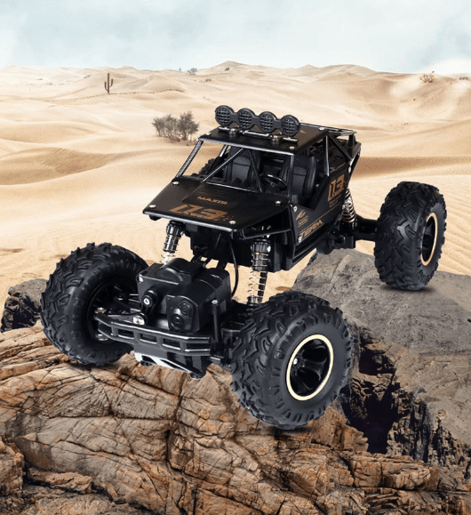 RC Monstertruck met 4x4 Aandrijving en Robuust Ontwerp voor Offroad Avontuur