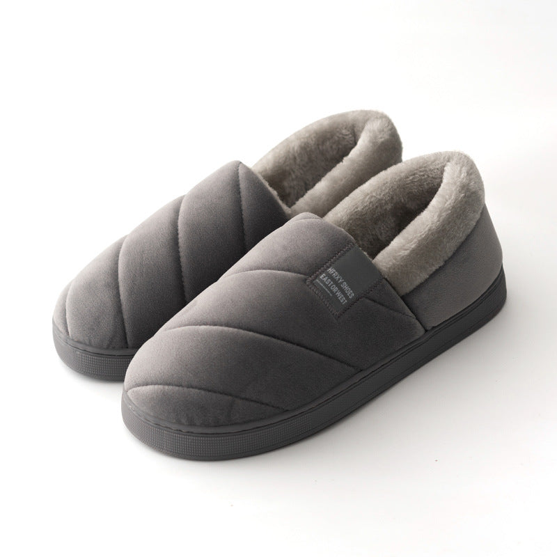 Heren Bontpantoffel Met Warme Voering En Dagelijkse Antislip Stabiliteit
