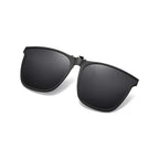 Opvouwbare Clip-On Gepolariseerde Zonnebril voor Brildragers met UV400 Bescherming