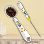 Digitale Keukenschep Met Weegschaal En Thermometer Voor Nauwkeurig Koken
