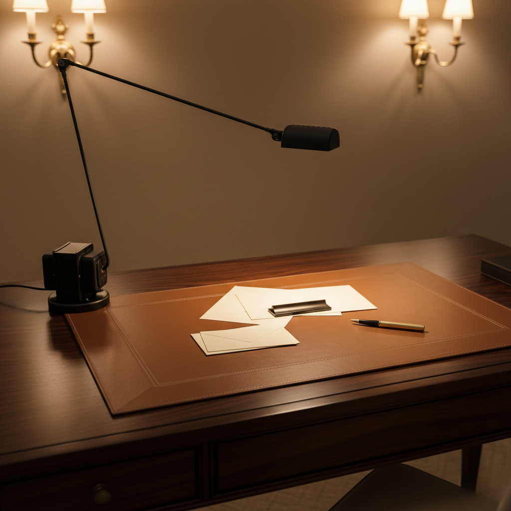 Bureaulamp met Verstelbare Arm en Gerichte Dimbare LED‑Werkverlichting